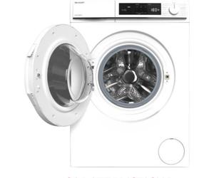Sharp Lavatrice 6 Kg Centrifuga 1400 Giri Profondità 50 cm Motore Inverter - ES-NFA612BWNA