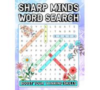 Sharp Minds Word Search: Boost Your Thinking Skills
