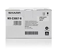 Sharp MXC30GTB cartuccia toner 1 pz Originale Nero (Sharp Black Toner Cartridge 6k pages - MXC30GTB) NEW