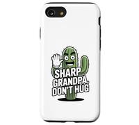 Sharp Nonno Non Abbracciare Divertente Cactus Umorismo Custodia per iPhone SE (2020) / 7/8