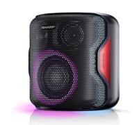 SHARP PS-919(BK) - SPEAKER BLUETOOTH PORTATILE TWS - 130W - USB - AUX - IPX5 - GIOCO LUCE LED RGB - NERO