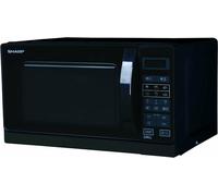 Sharp R-742BKW forno a microonde Nero Microonde con grill Superficie piana 25 L 900 W