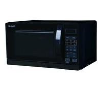 Sharp R-742BKW forno a microonde Superficie piana Microonde con grill 25 L 900 W Nero