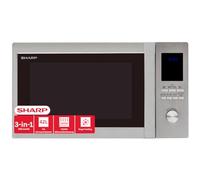 Sharp R-982STWE Kombi Mikrowelle mit Infrarotgrill Argento