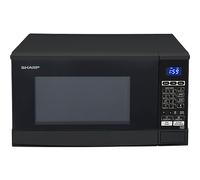 Sharp R670BK forno a microonde Superficie piana Solo microonde 20 L 800 W Nero