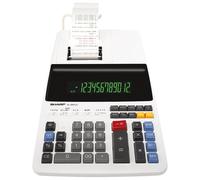 SHARP - SH-EL2607LG - Calcolatrice scrivente - 12 cifre - 2 colori di stampa - Sharp - SHAEL2607LG - Conf. da 1 Pz. - SH-EL2607LG