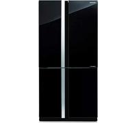 Sharp SJ-GX820F2BK - Frigorifero Americano No Frost, Classe F, 605 Litri, Nero
