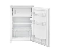 Sharp SJ-UD121T2W-EU - Frigorifero con congelatore, capacità 121L, di cui 17 l, in congelatore, piccolo frigorifero con regolazione continua della temperatura, illuminazione interna a LED, colore