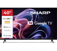 Sharp Smart TV 40 Pollici Display LED Full HD con HDR e Sistema Operativo Google TV Classe E colore Nero - 40HF2265E