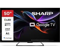 Sharp 50 Pollici QLED 4K Ultra HD Google TV™ Dolby Vision IQ™ Dolby Atmos DTS:X Processore IA 50HR7265E (HR Series)