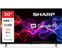 SHARP 50HP5265E - 50 GOOGLE TV QLED 4K - FRAMELESS - DOLBY AUDIO / VISION - CHROMECAST - BLACK - IT