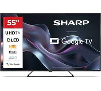 SHARP 55HP6265E - 55" GOOGLE TV QLED 4K - FRAMELESS - HDR - AUDIO HARMAN KARDON