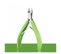 Sharp Toenail Ingrown Cuticle Nipper Nail Clipper Edge Cutter Scissor Pliers Tool Dead Skin Remover Pedicure Manicure Tools(Green)