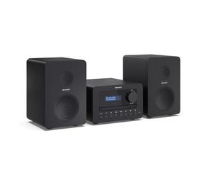 Sharp TOKYO DAB+ HI-FI Micro System Microsistema audio per la casa 40 W Nero