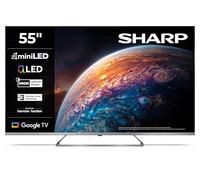 Sharp TV Smart 55 pollici 4K Ultra HD Mini LED QLED Harman Kardon HDMI eARC Dolby Vision Dolby Atmos 55JP7365E