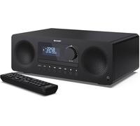 Sharp XL-B720D(BK) set audio da casa Microsistema audio per la casa 30 W Nero
