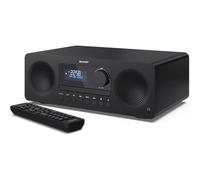 Sharp XL-B720D Tokyo Microsistema All in One Sistema audio Radio DAB+ Bluetooth 5.0 CD-MP3 USB 60W Colore Nero