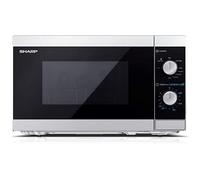 Sharp YC-MG01E-W forno a microonde Nero, Bianco Microonde con grill Superficie piana 20 L 800 W