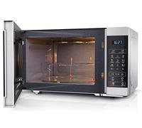 Sharp YC-MG81E-W forno a microonde Nero, Bianco Microonde con grill Superficie piana 28 L 900 W
