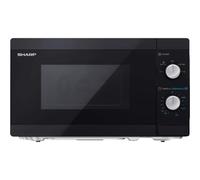 Sharp YC-MS01E-B Superficie piana Solo microonde 20 L 800 W Manopola Nero