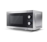 SHARP YC-MS01E-S Forno a Microonde 20 Litri 800 Watt 5 Livelli Timer Argento