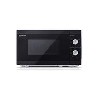 Sharp YC-MS01EB - Forno a microonde 20lt, 800W, con funzione di scongelamento, timer, incluso piatto girevole, controllo manuale