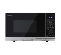 SHARP YC-PC254AE-S - FORNO A MICROONDE 25LT - 900W - CONTROLLO DIGITALE - GRILL - 11 LIVELLI DI POTENZA - BLACK/SILVER