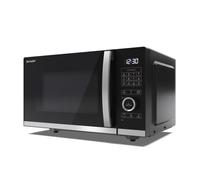 Sharp YC-QG254AE-B forno a microonde Nero Microonde combinato Superficie piana 25 L 900 W