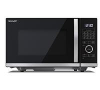 Sharp YC-QG254AE-B forno a microonde Nero Microonde combinato Superficie piana 25 L 900 W