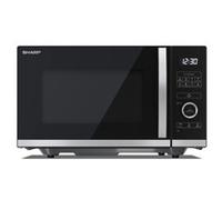 Sharp YC-QS254AE-B microwave Countertop Solo 25 L Black Stainless