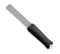 SHARPAL 120N Pietra Abrasiva Diamantata A Doppia Grana Per Affilare Coltelli Da Caccia, Coltelli Da Outdoor E Utensili Da Giardino, 220/600 (Extra Grossa/Fine)