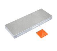 SHARPAL 168H Grande Pietra Affilacoltelli Professionale Diamantata a Doppia Grana 201 x 75 mm Grana Grossa 325 e Extra-Fine 1000 in Diamante Monocristallino, Regalo Festa del Papà