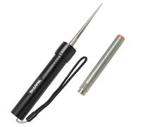 SHARPAL 178N 3-in-1 Affilatrice Barra di affilatura da 4” e 600 grani | Affila qualsiasi coltello e attrezzo con lama dritta, dentellatura e uncini | Resistente manico in alluminio