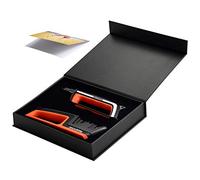 SHARPAL L1326H Affilacoltelli e Forbici da Cucina e Affila Attrezzi da Giardino, Affila Coltelli Dritti e Seghettati, Forbici, Ascia, Confezione Regalo Combinata con Biglietto di Auguri