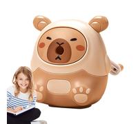 Sharpener Handheld - Capybara | Cutter portatile - Vita-rayon Manuel Capybara | Sacapuntas Escolar | Temperamatite | 2026 Pro | For School Art | Crayon Drawing | Brown