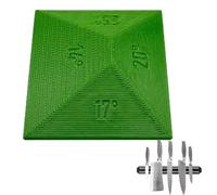 Sharpening Whetstone - Grinding Stone for Kitchen Tools Edge Care | Aluminum Oxide Abrasive with Double Sided Grit, Hand Sharpening Block for Knives Scissors Chisels Tool Restoration