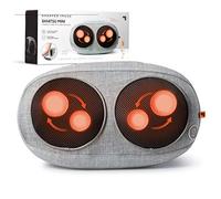 SHARPER IMAGE - Massaggiatore compatto Shiatsu - Massaggio schiena per collo e spalle - Rilassamento - Riscaldamento - Selfcare - Massaggiatore elettrico - Massaggiatore schiena e cervicale