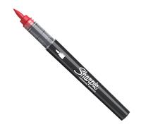 SHARPIE - 2218113 - Marcatore acrilico - punta pennello - rosso - Sharpie - 103144 - Conf. da 6 Pz. - 2218113
