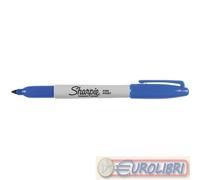 Sharpie S0810950, marcatore Fine, blu, 12pz, 0.9mm, permanente