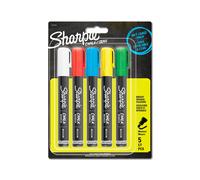 Sharpie Chalk Markers Wet Erase Chalk Pens Assorted Colours 5 Count 5 coun