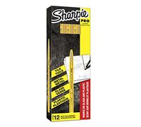Sharpie China Marker Bullet Tip Yellow S0305101 Pack of 12