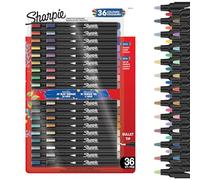 Sharpie Creative Marker Pennarelli Acrilici per Hobby Creativi | Pennarelli a base d'acqua con punta tonda | Toni caldi | Ideali per Fai da Te Decorazioni e Scuola | Set da 36