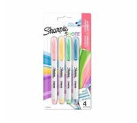 Sharpie Evidenziatore S-note Assortito 4 Unità