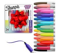 Sharpie Glam Pop - Pennarelli indelebili a punta fine, 68 pezzi, confezione da 2