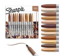 SHARPIE Marker Set, 12-Color Fine Portrait Colors Set