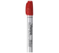 Sharpie Metal Barrel - small punta conica - rosso - 1 mm - S0945740