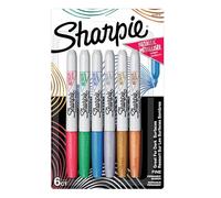 Sharpie Metallic, colori assortiti, 6 pezzi