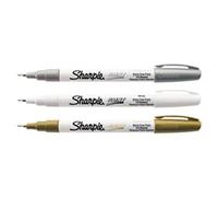 SHARPIE Oil-Based Paint Marker, Extra Fine, White