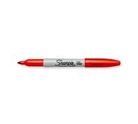 Sharpie Pennarelli indelebili a punta fine, arancione ottico, 1 pezzo