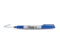 Sharpie pennarelli indelebili punta fine blu 12 pezzi Confezione da 12 Blu